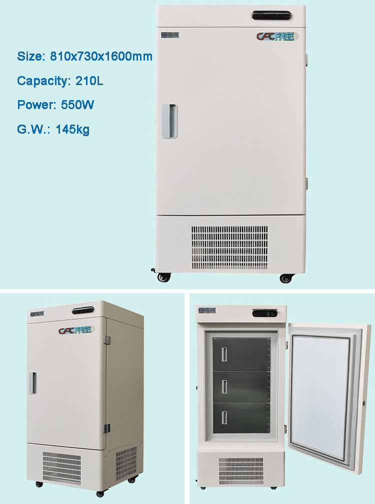 45 Degree Upright ECO Biomedical Deep Freezer for Biological Clinical Refrigerator