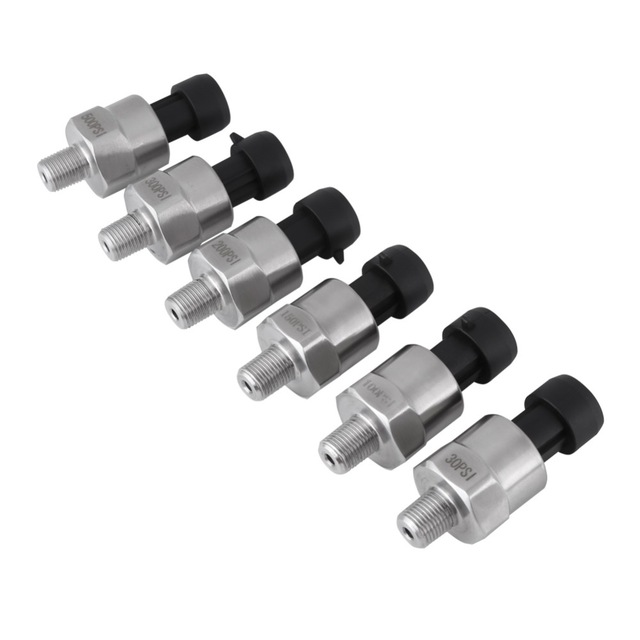 300psi 14515PSI 50PSI 100PSI NPT18 Customized Pressure Sensor For Air Water Gas Oil fuel Liquid