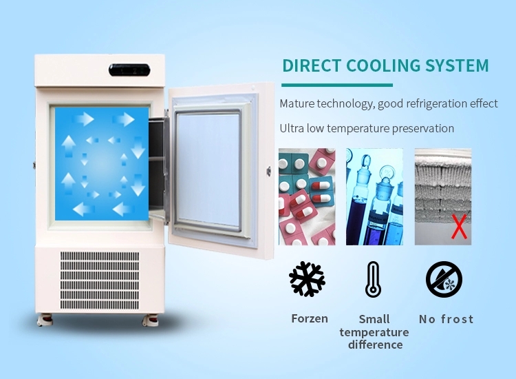 Hot Sale 45 Degree Upright Laboratory Ultra Deep Freezer for Biological Medical Systems