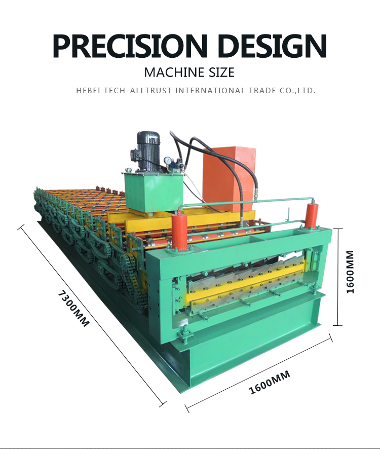 High Quality Double Glazed Tile Sheet Roof Press Making Machine Roll Forming Machinery