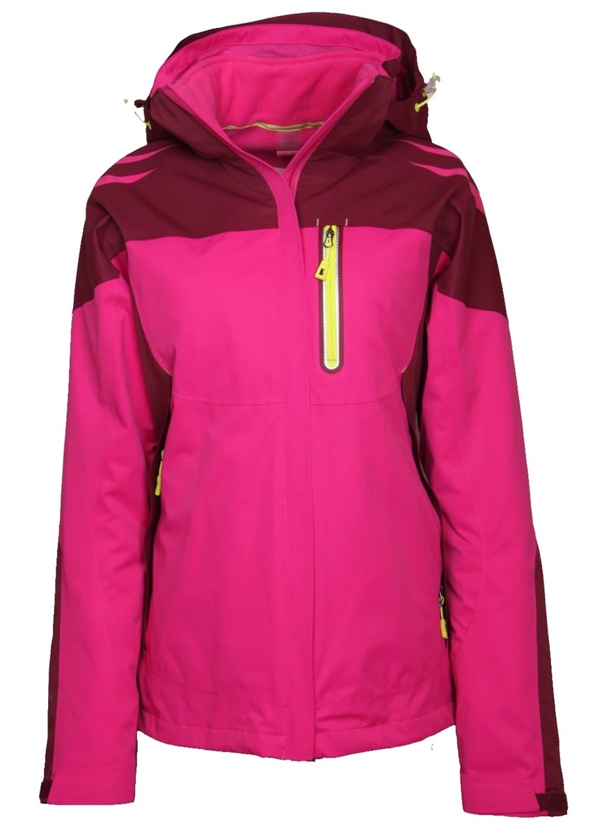 fashion new style women spring jacket in TC melange fabric outdoor jacket OEM