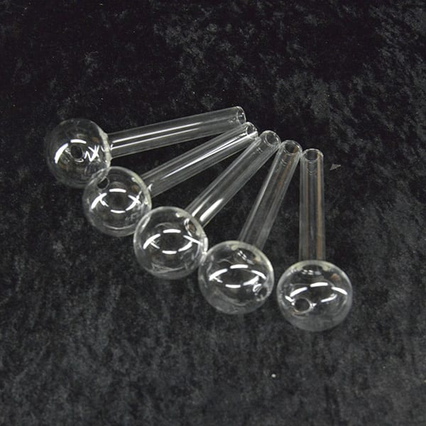 Clear Glass Oil burner Glass Pipe Glass Ball Pipe