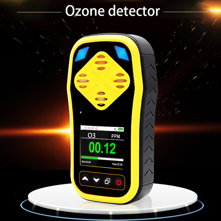 Portable high precision 010ppm range O3 gas detector ozone tester