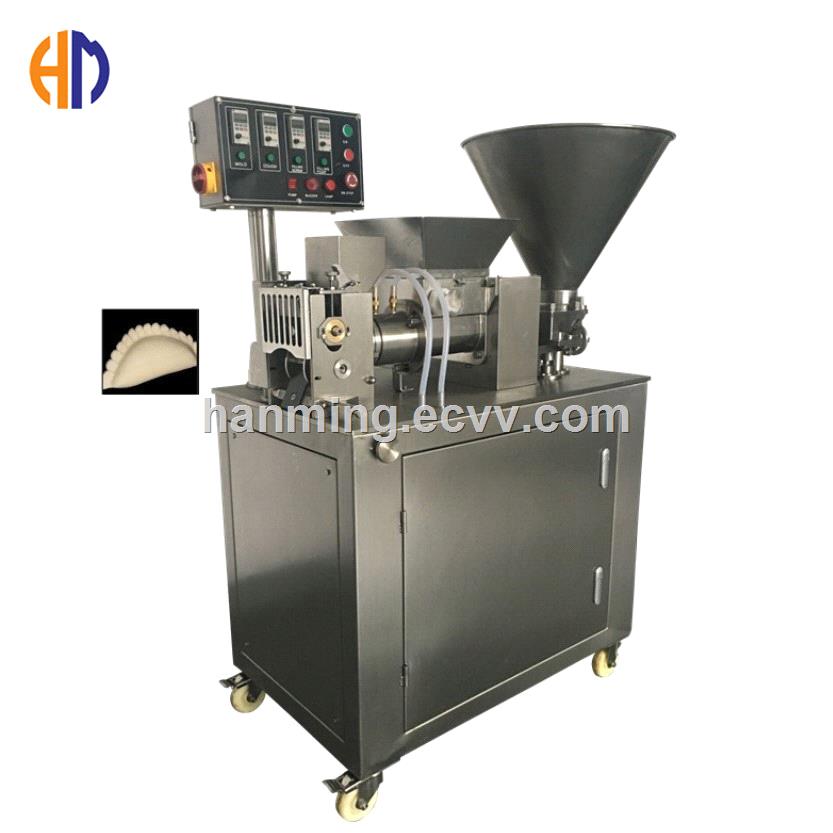 automatic dumpling potstickers spring roll and empanada making machine with dough cooling system