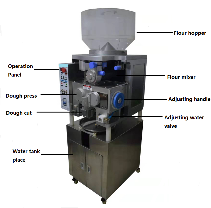 commercial new design instant noodle making machine fresh noodles making machine