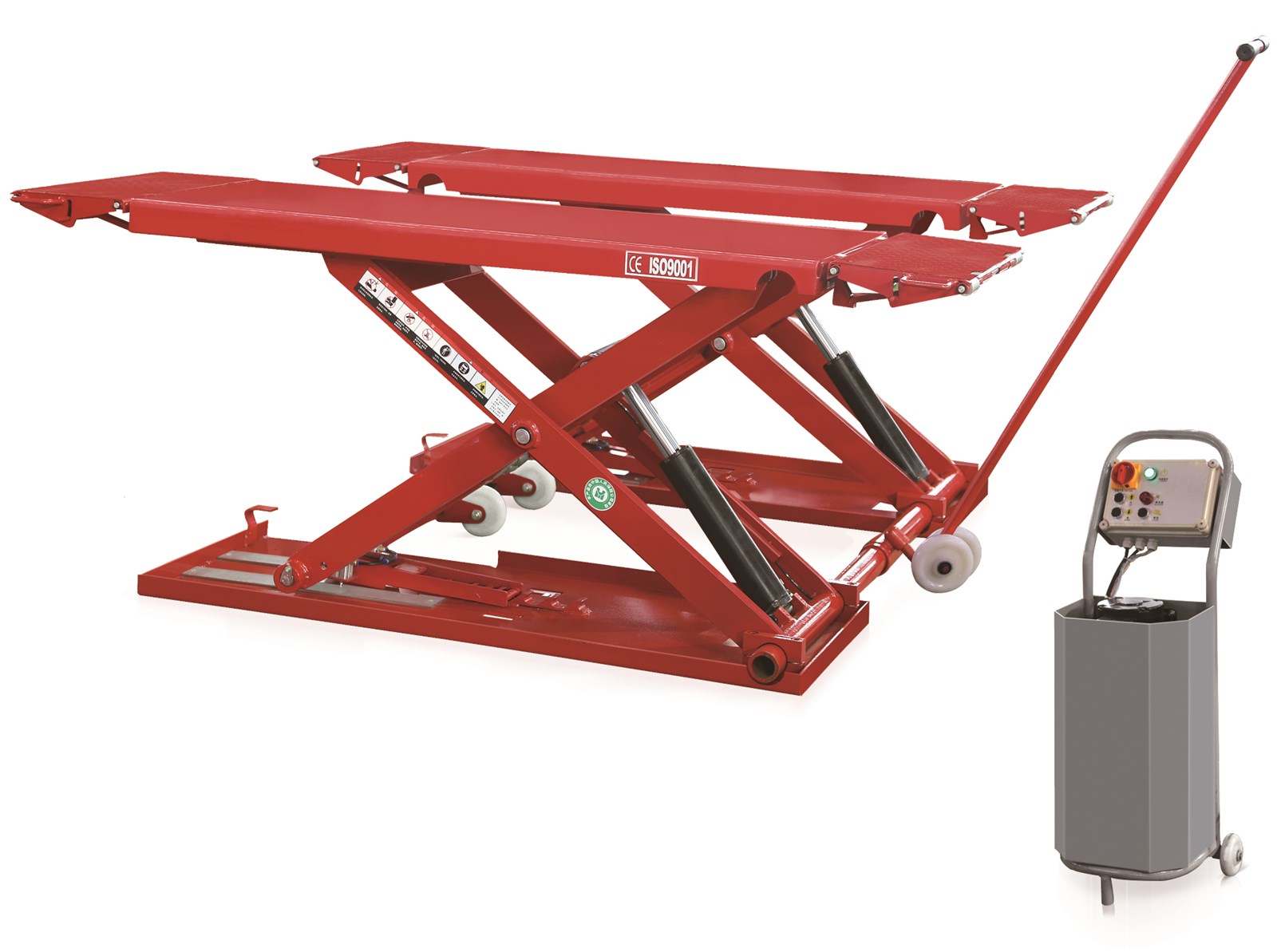 ESW3227 Mid posiition scissor liftpneumatic release