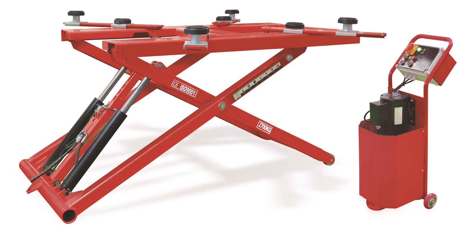 ESW3228 midposition scissor liftmanual release