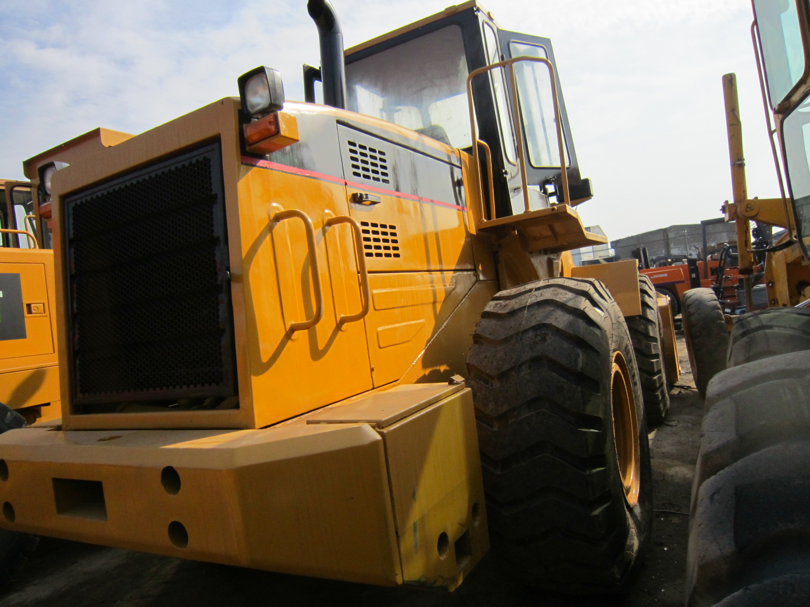 caterpillar 966D wheel loaderused japan cat 966d with original condition