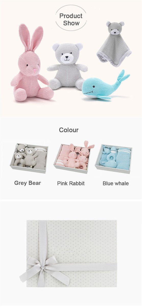 2020 Hot Kids Cartoon toyss Baby Security Blanket Baby Towel Soothing Gift box cute Kids Cartoon 2020 hotsell soft baby