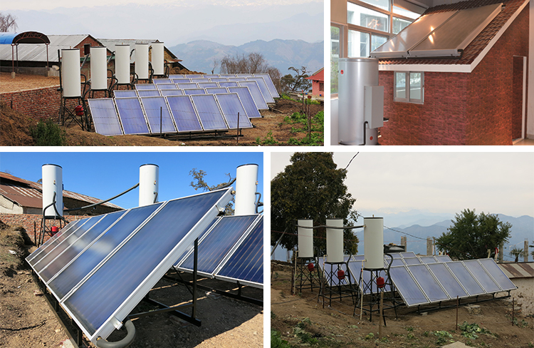 Easy Installation Vertical Solar Hot Water Tank