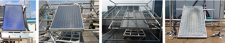 Blue Coating Flat Plate Thermal Solar Water Collector