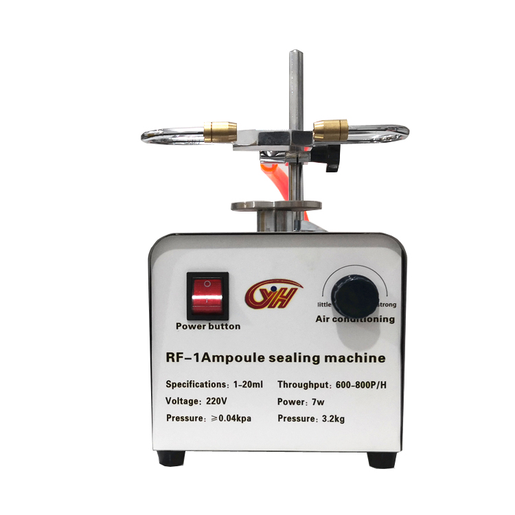 RF1 hyaluronic acid glass bottle ampoule sealing