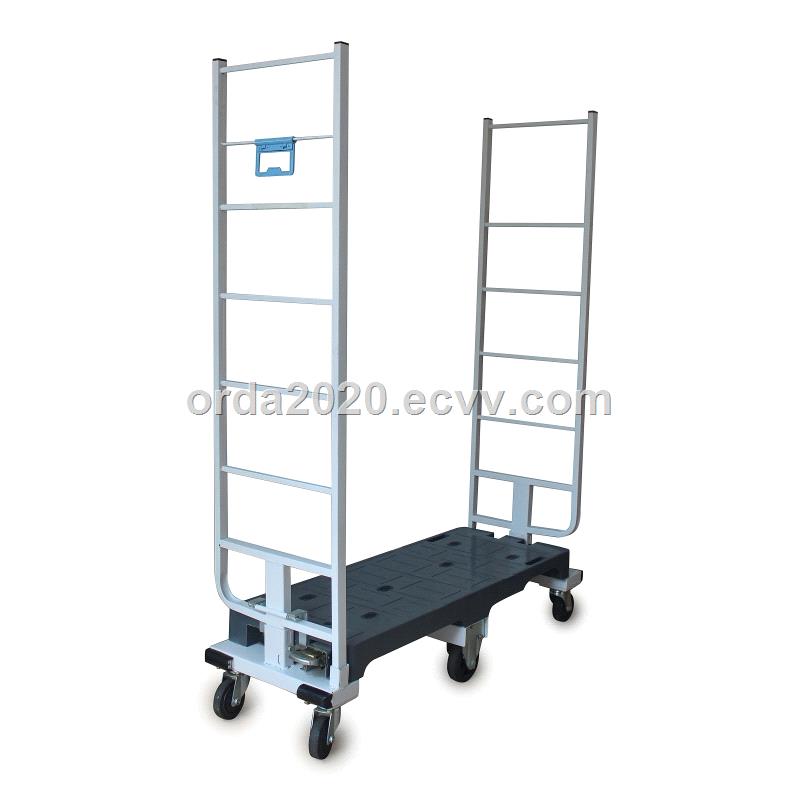 Six wheels trolley with fixed handles