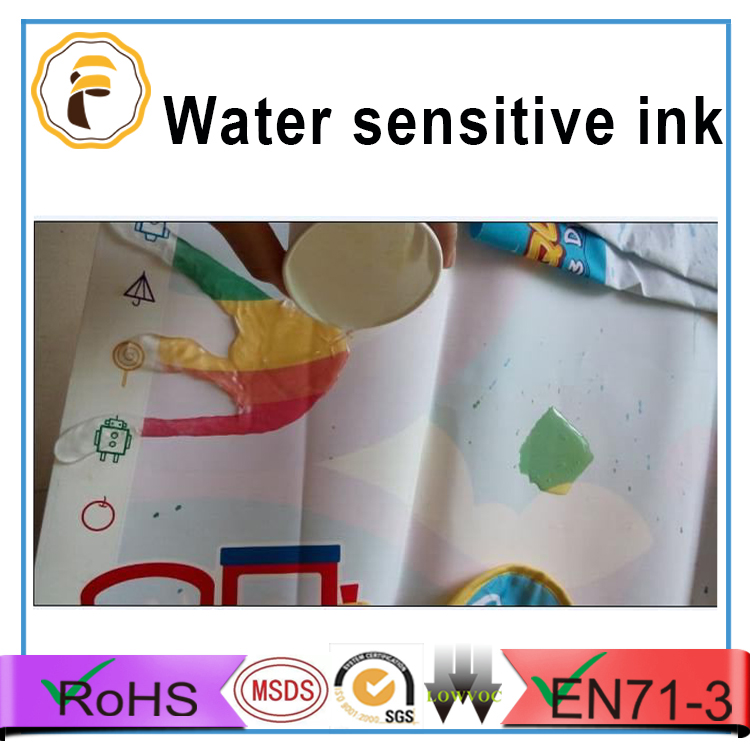 high quality water sensitive ink for screen printing water based ink