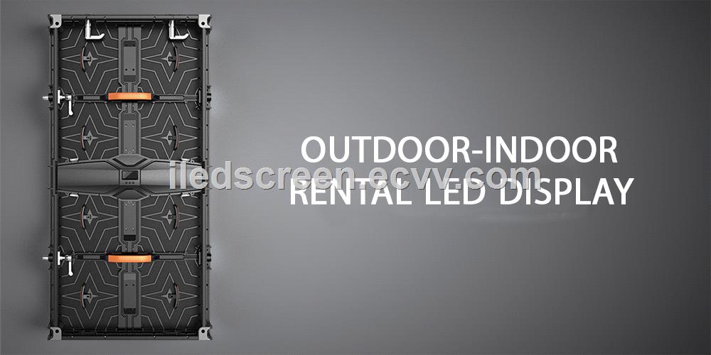 Outdoor Rental LED Display HD Full Color 62x62 Dot Matrix