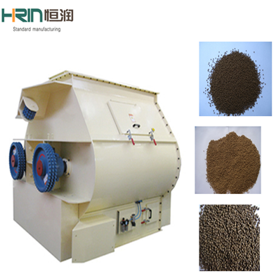 DoubleShaft Paddle Mixer for Feed Processing Plant