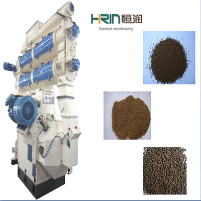 Ring Die Pellet Mill for Aquaculture Poultry Feed Processing Line