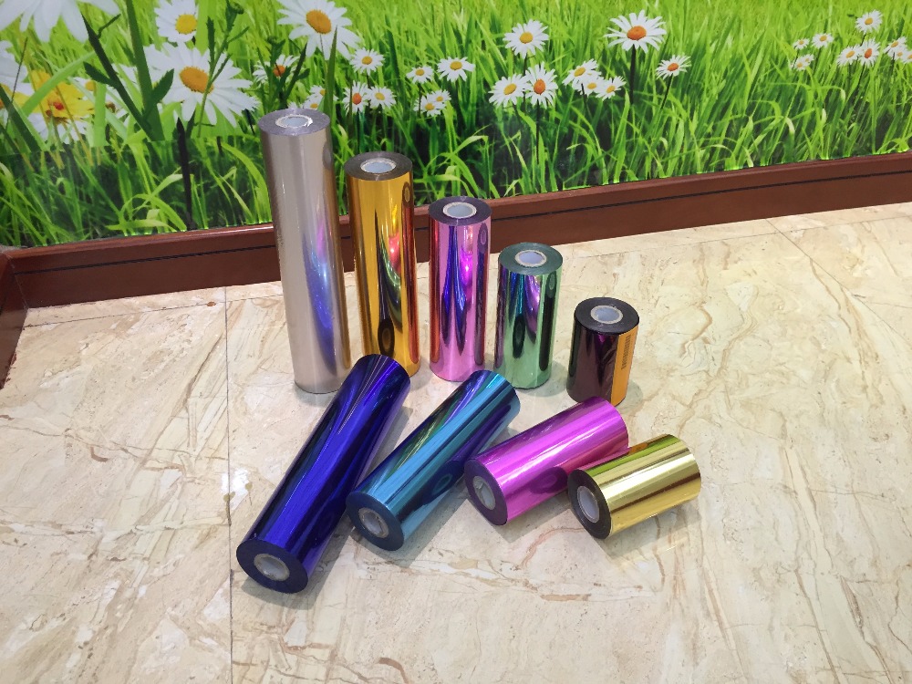 High quality multicolor rainbowsilver gold hot stamping foil for abs