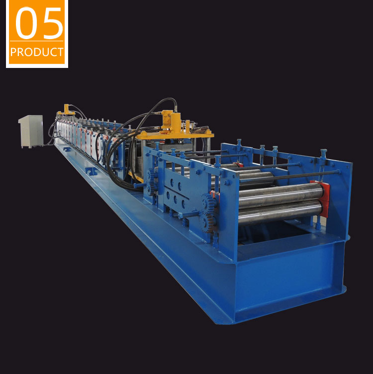 Steel roof ridge cap roll forming machine design