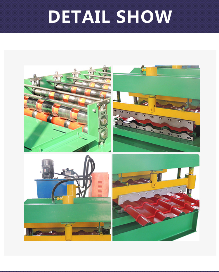 High Quality Color Steel Roofing Building Material Tile Making Machinery