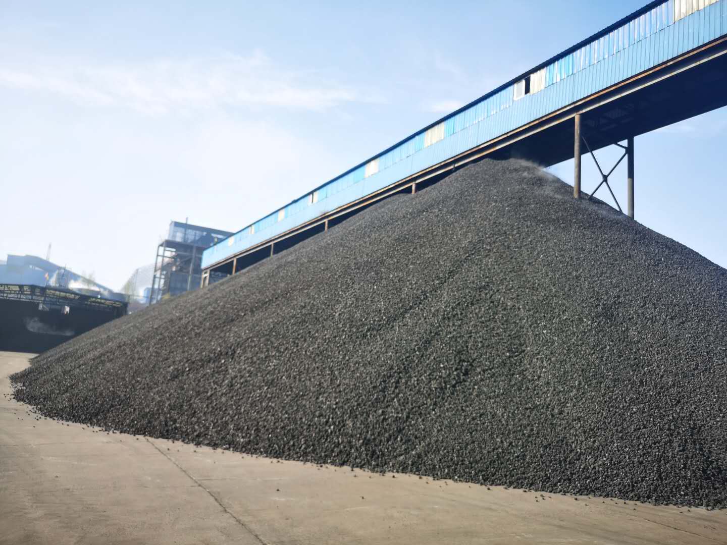 Semi Coke Gas Coke Lam Coke 2mm6mm for Ferroalloy Production