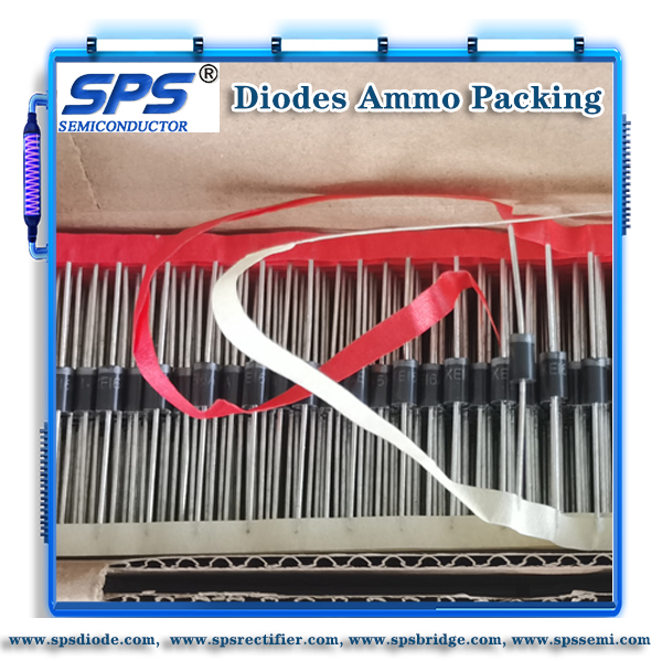 SPS Diode Rectifiers Ammo Packing DO27 15KE DO41 P4KE DO15 P6KE