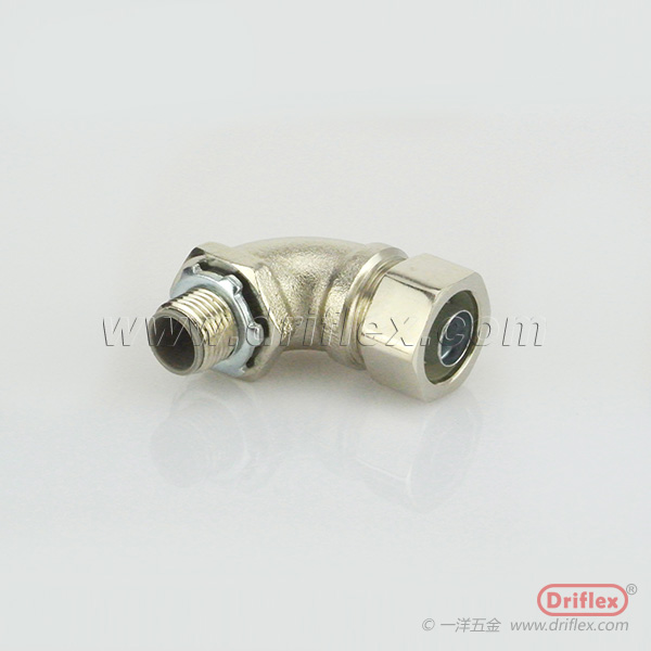 Brass Conduit Fittings-Nickel Plated/90d Angle