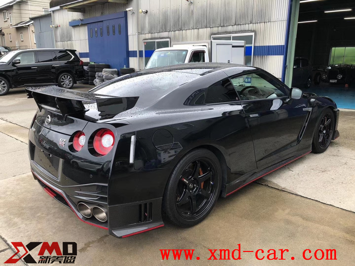 Carbon Fiber Body Kit for GTR35 Nismo Bumper Lip Spolier