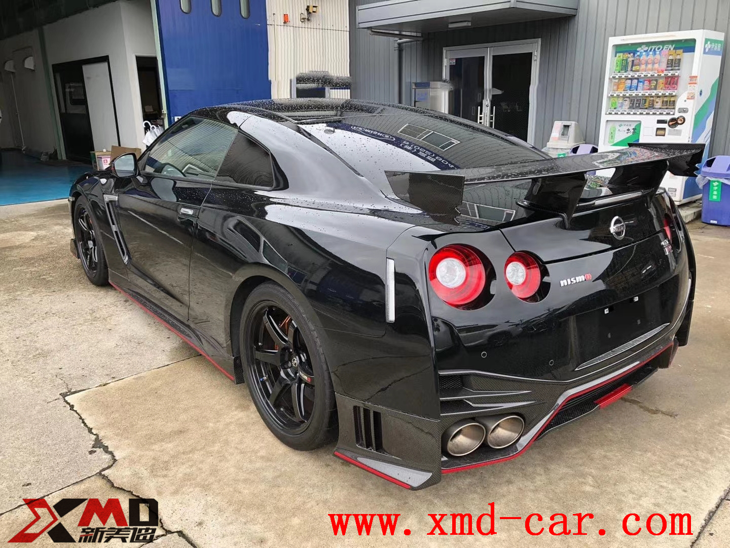 Carbon Fiber Body Kit for GTR35 Nismo Bumper Lip Spolier