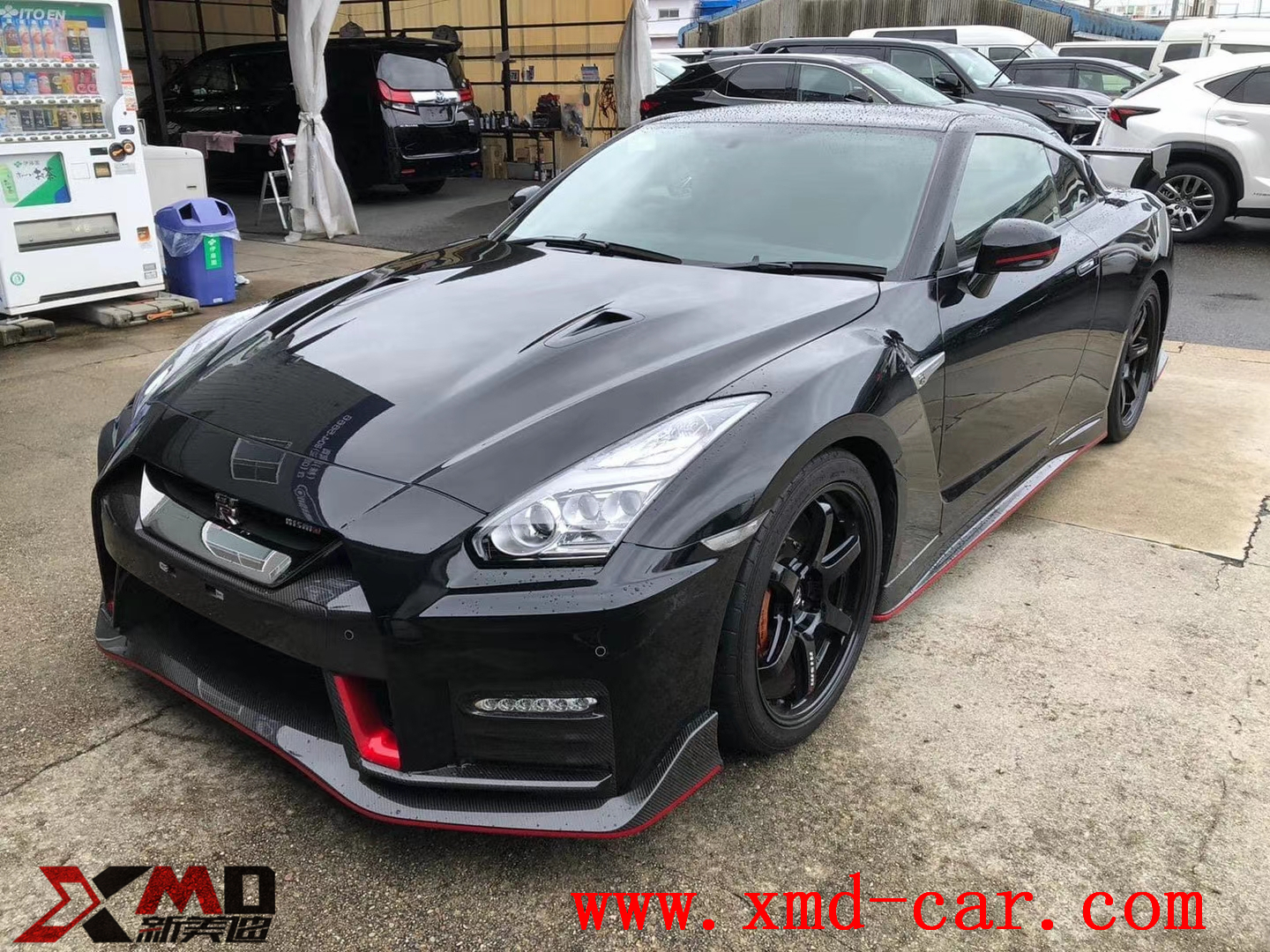 Carbon Fiber Body Kit for GTR35 Nismo Bumper Lip Spolier