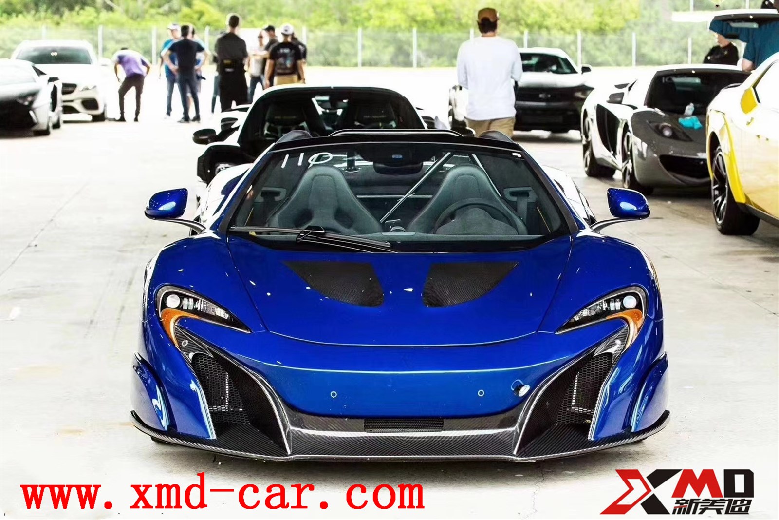 Carbon Fiber Body Kit for McLaren 540C 570S to 600LT style Bumper Spolier Lip