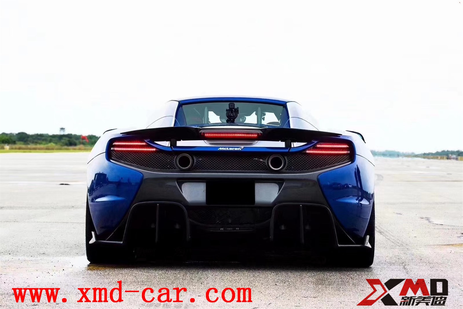 Carbon Fiber Body Kit for McLaren 540C 570S to 600LT style Bumper Spolier Lip