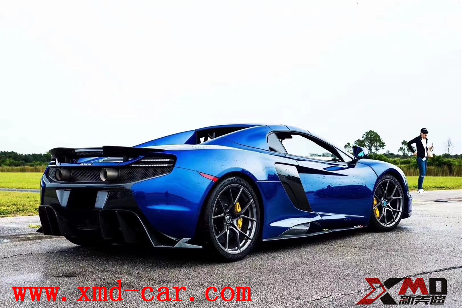 Carbon Fiber Body Kit for McLaren 540C 570S to 600LT style Bumper Spolier Lip