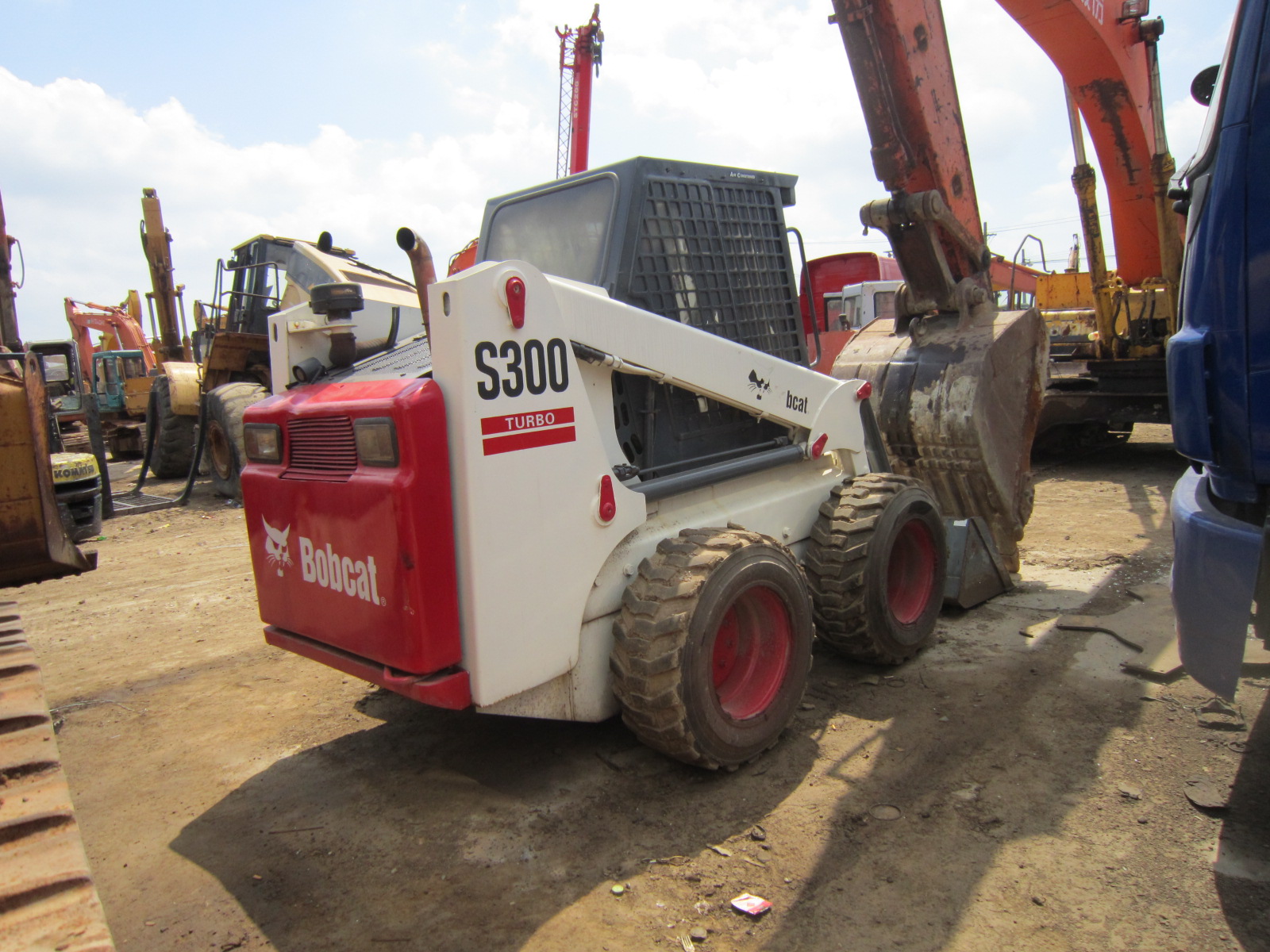 Good quality used Bobcat skid steer loader S300 for sale bobcat loader with low price