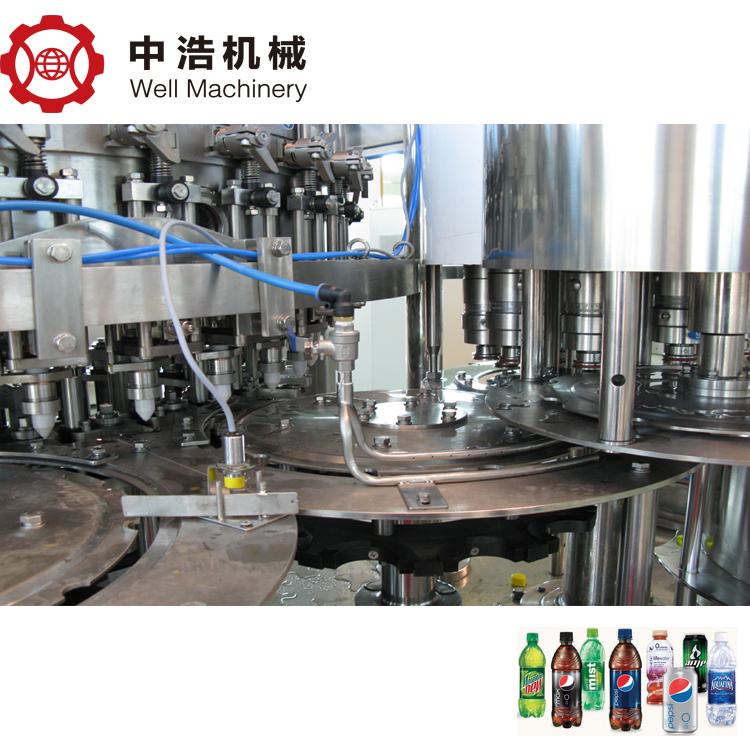 Soft drink filling capping machine made in China with good price