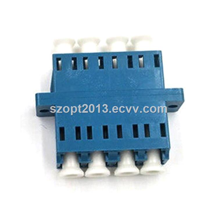 Fiber Optic Adapter LC Quad Singlemode