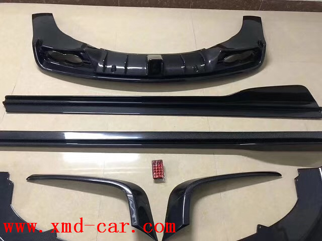 Carbon Fiber Bentley GTC Refit STARTECH Body Kit Chin Lip Side skirt Spolier