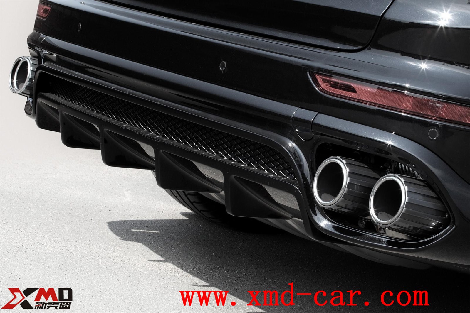 Carbon fiber Body Kit Bumper Lip Chin Spolier Hood Engine Cover Bonner Grille Fender for Porsche Cayenne 9Y0