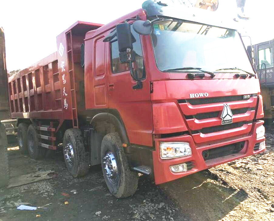 Sinotruck Howo 380 Widely Used Heavy Duty Euro 3 second hand Tipper Dump Truck