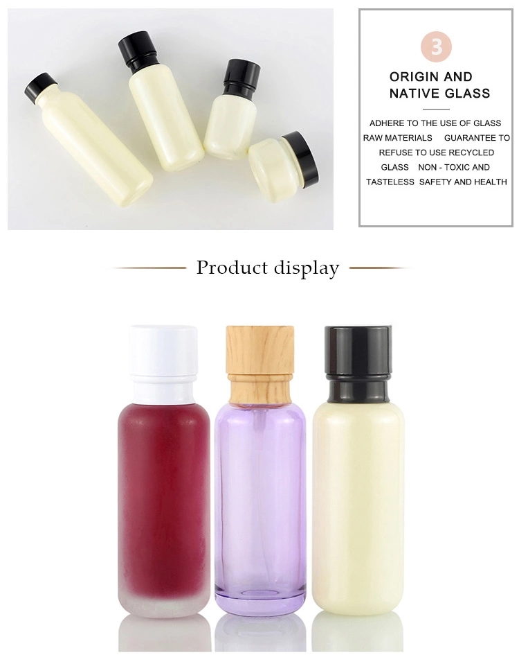 Fashionable Design 50G 100G Cosmetic Set Skincare Packaging Bottle