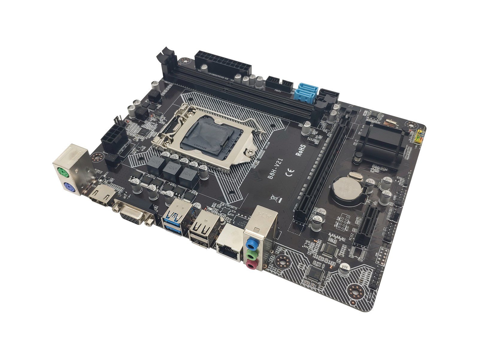 Fully Compatible Support i7 i5 i3 Motherboard 1155 New H61