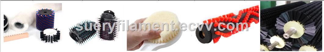 multilfunction monofilaments for industrial brushes nylon bristles