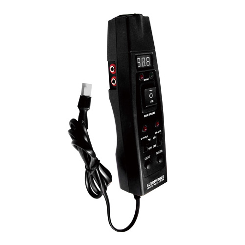Automotive MultiTesterests the electrical system of an automobile completely