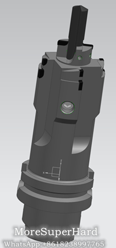 PCD composite cutting tool for processing Shock absorber hole