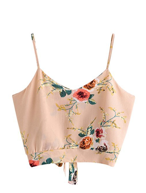 Summer Women Sleeveless Printing Camisole Tops