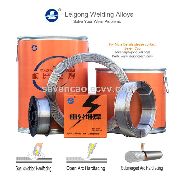 Cored welding wireLZ603 with high chromium cast iron