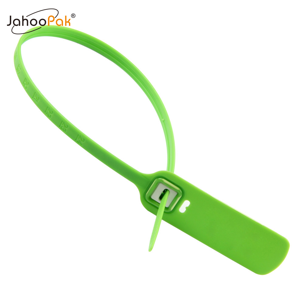 Package Transportation Truck Plastic Security Seal 400mm Label Cable Ties