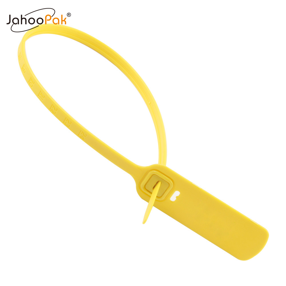 Package Transportation Truck Plastic Security Seal 400mm Label Cable Ties