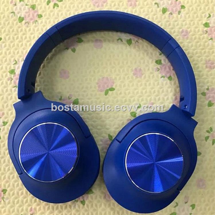 Large volume wholesale cheap gift metallic bluetooth headset