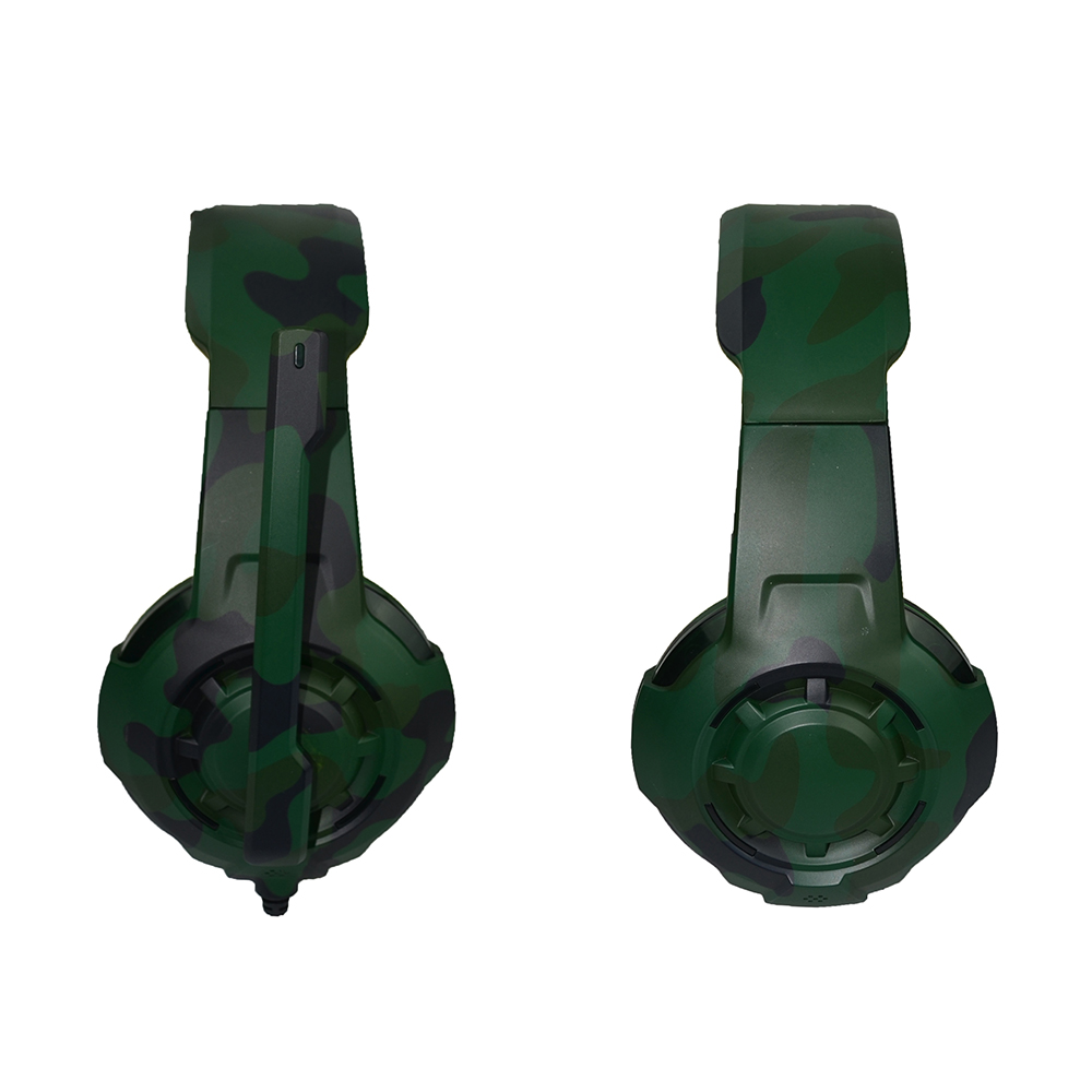 Stereo Strong Bass Sound USB Camouflage Best Gaming Headset
